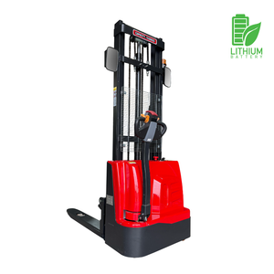 1500 kg/ 3.5 metros Apilador Full Eléctrico Hombre Caminando Base Angosta Marca XIN LIFT LITIO